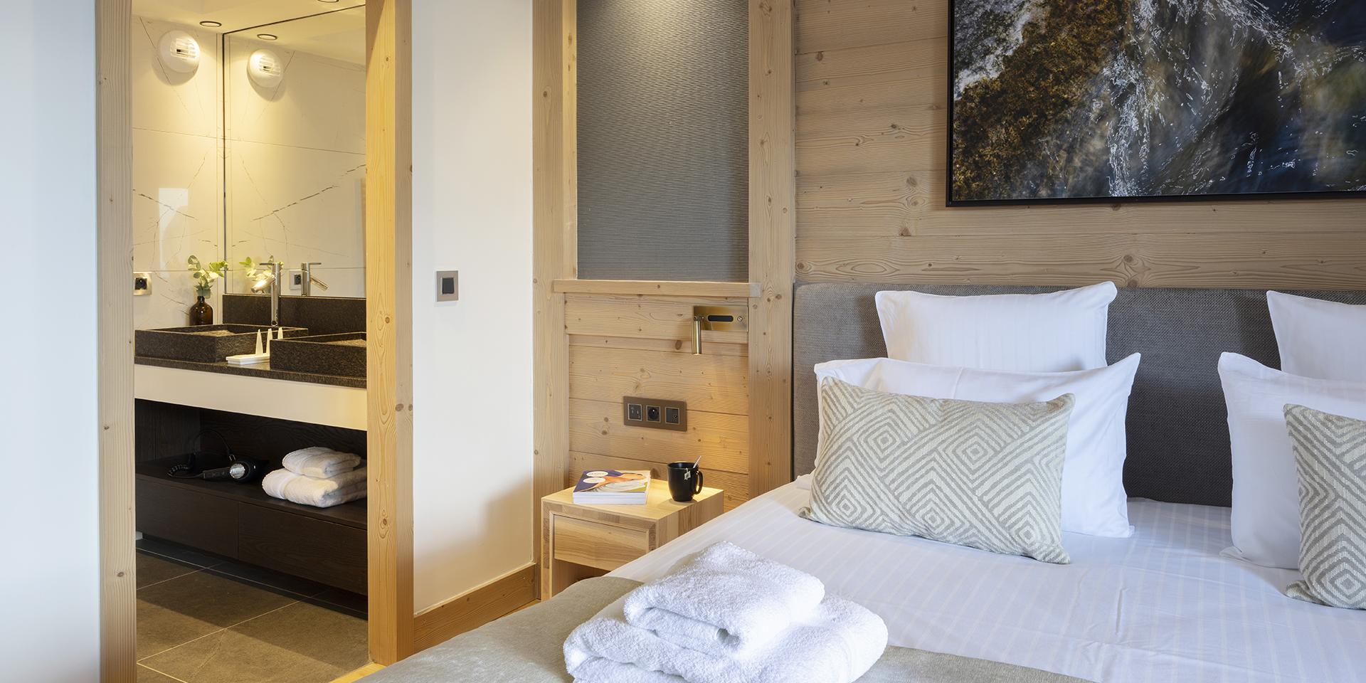 Chambre Deluxe - Hôtel Alpen Lodge - La Rosière - MGM Hôtels & Résidences