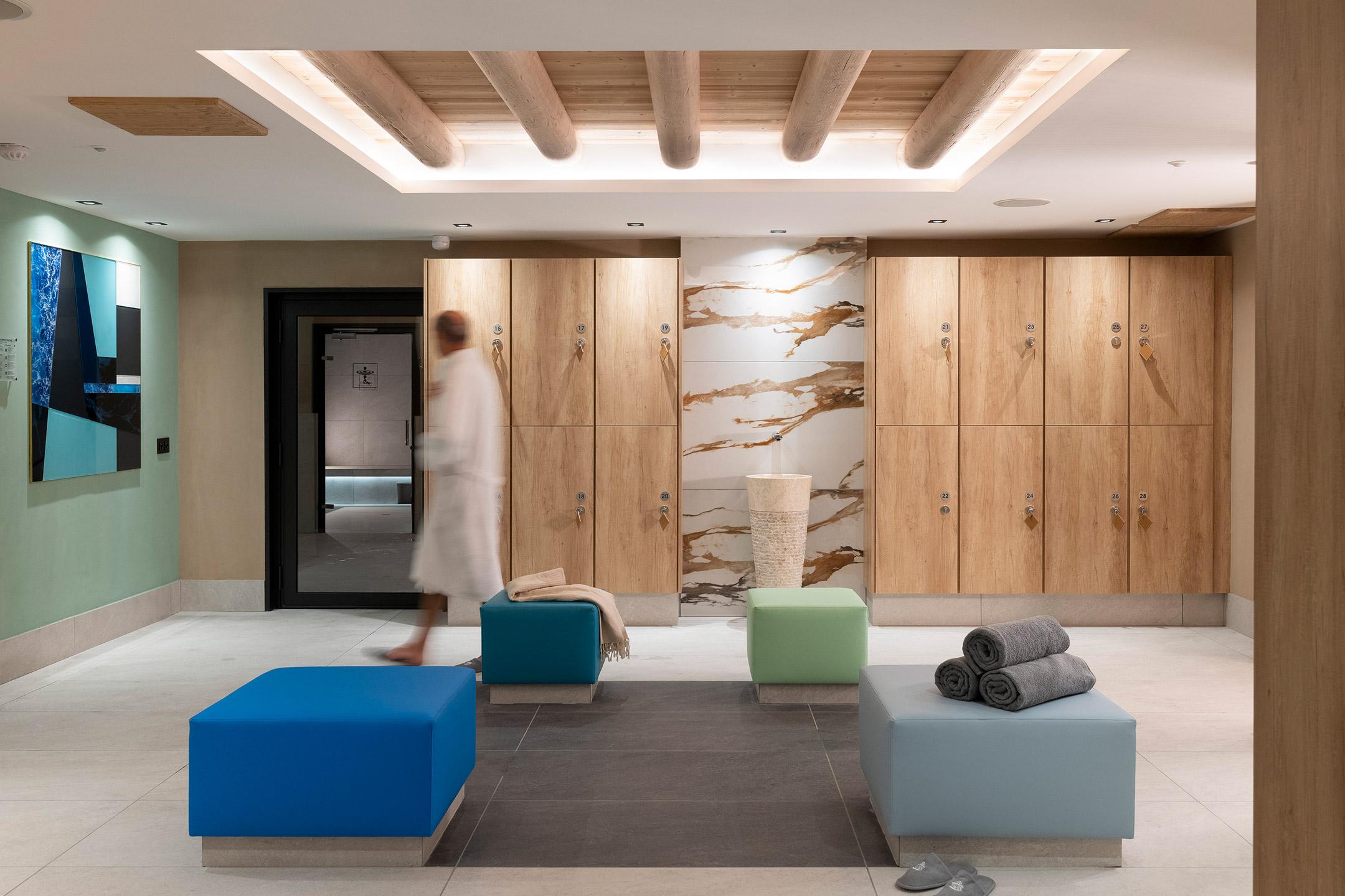 Akoya - Valmorel - Espace Bien-être - Vestiaire