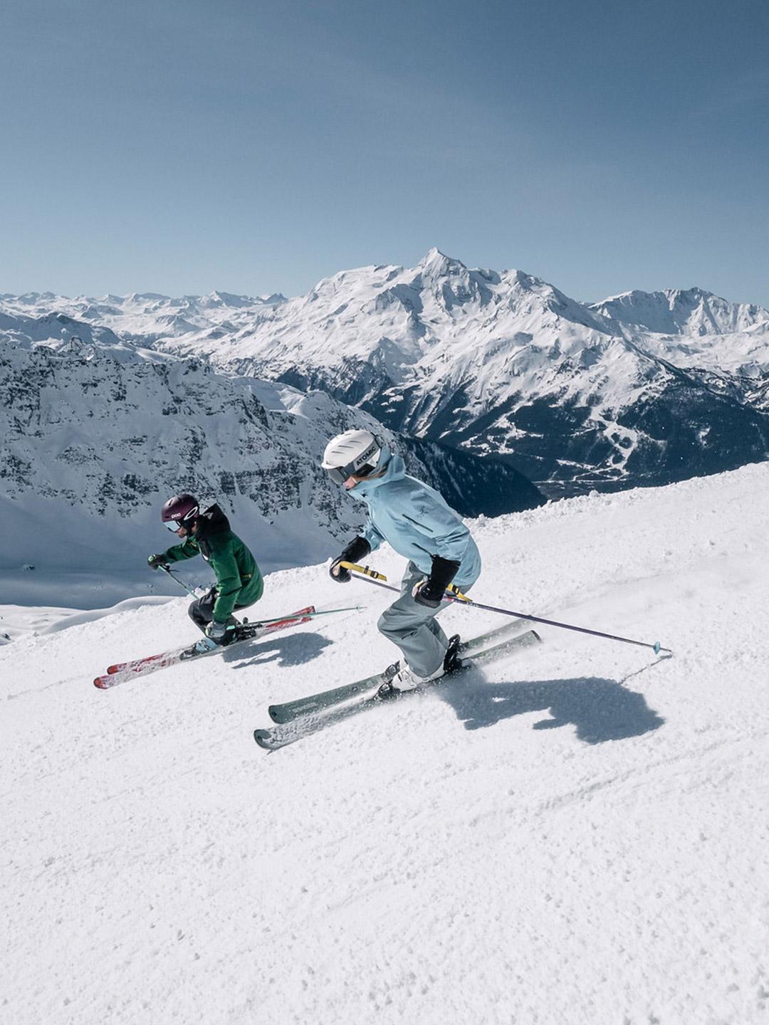 La Rosière - Skieurs