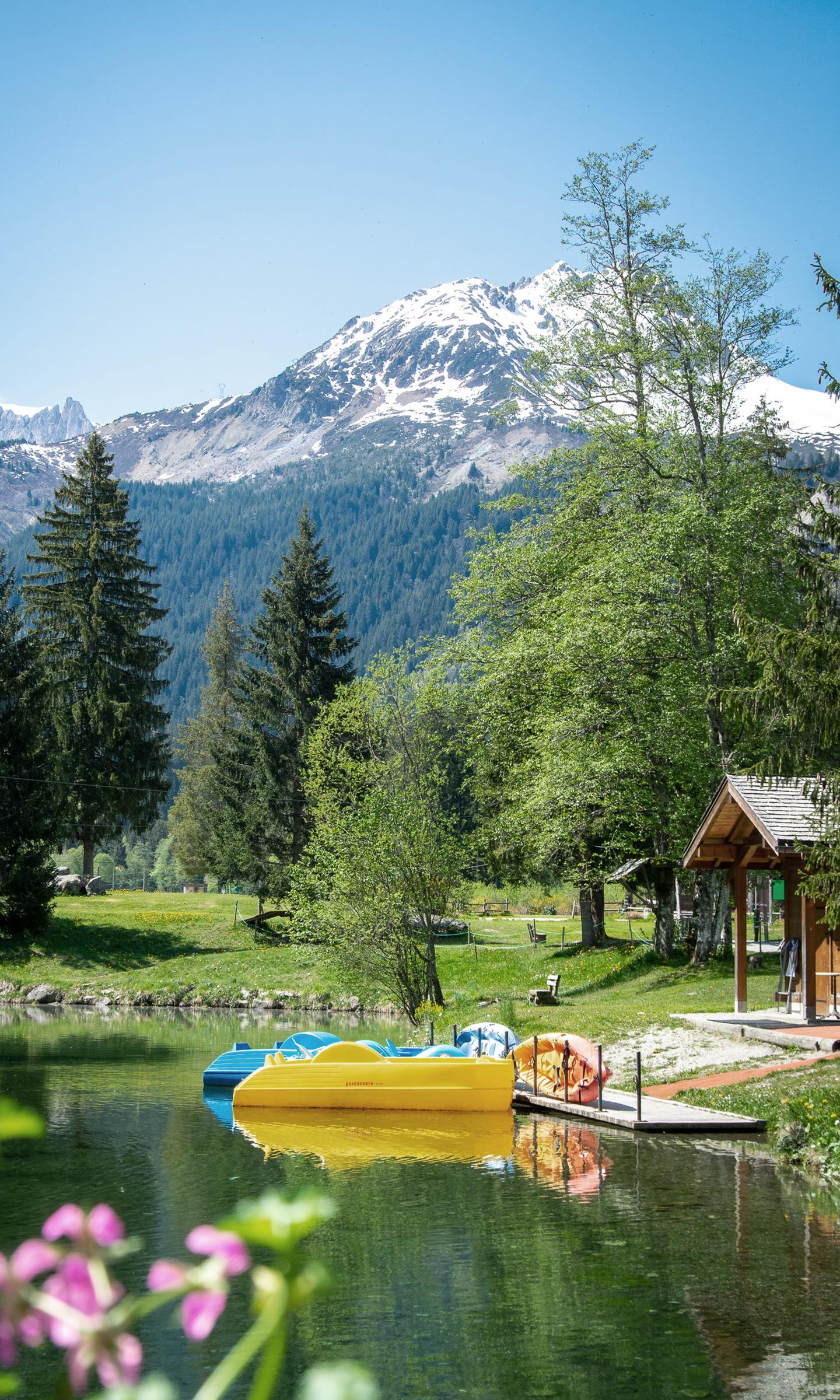 Parc du pontet contamines-base de loisirs