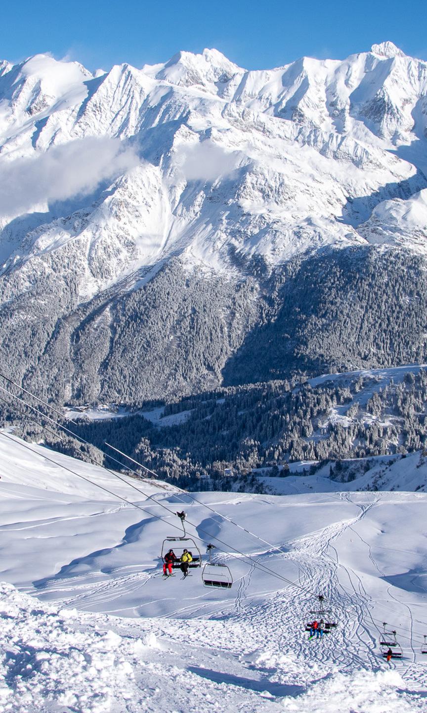 Activité ski de piste - Contamines