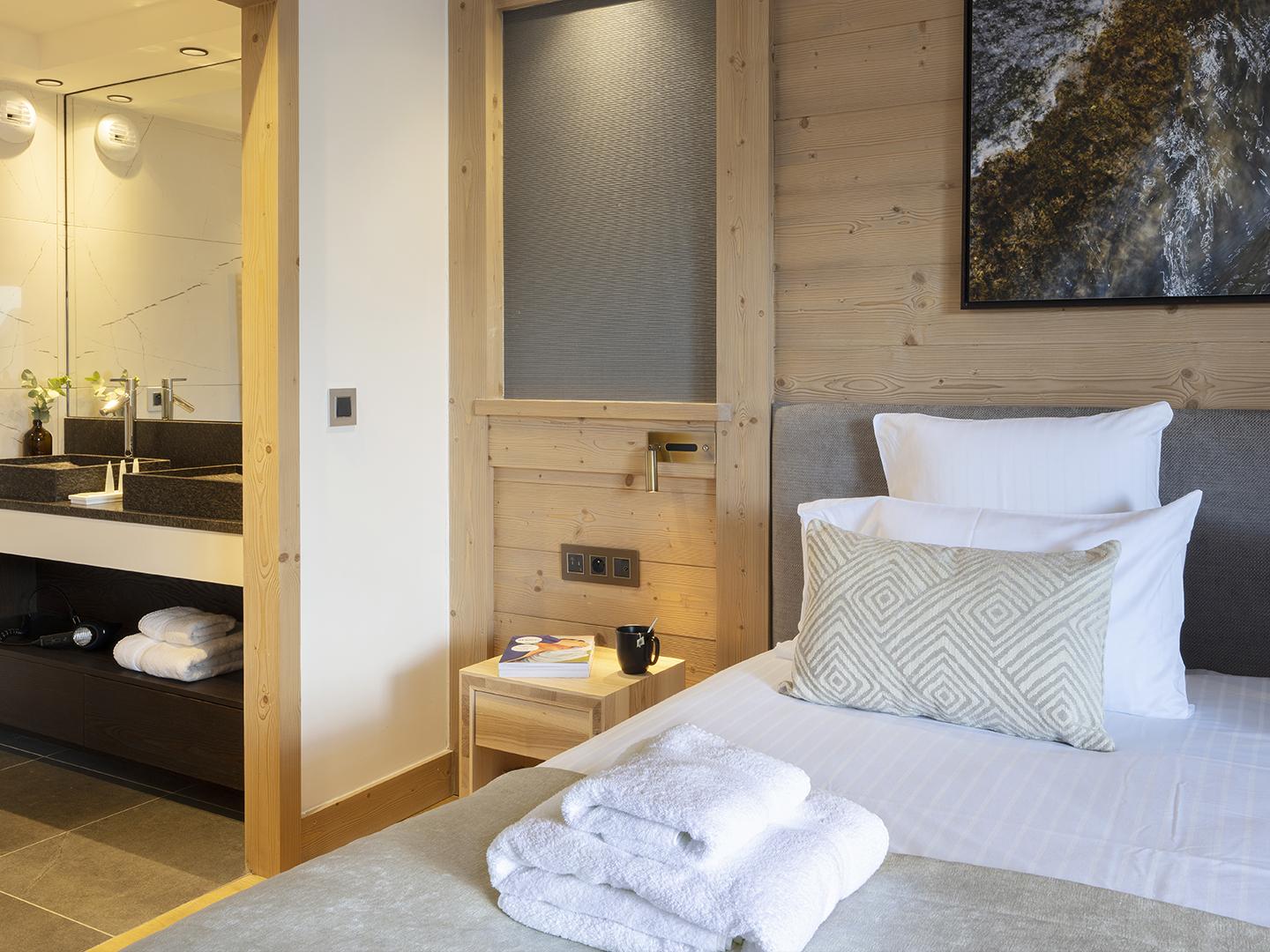 Chambre Deluxe - Hôtel Alpen Lodge - La Rosière - MGM Hôtels & Résidences