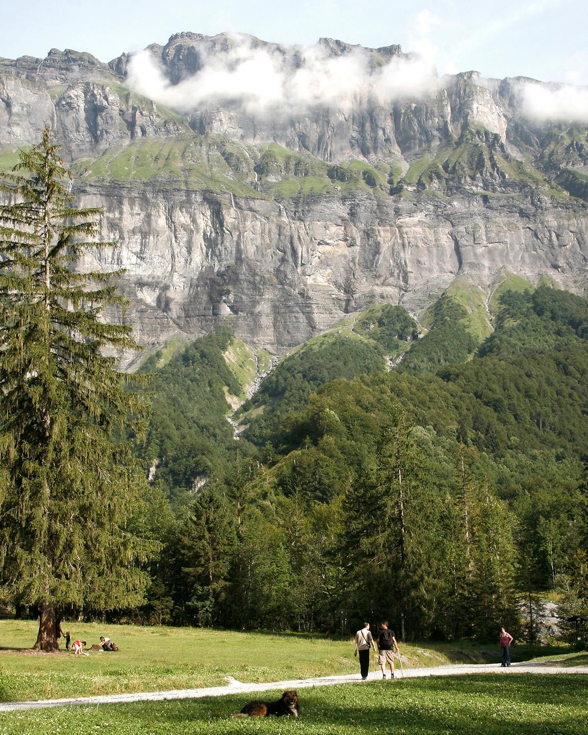 Randonnée circuit de Sixt Fer à Cheval