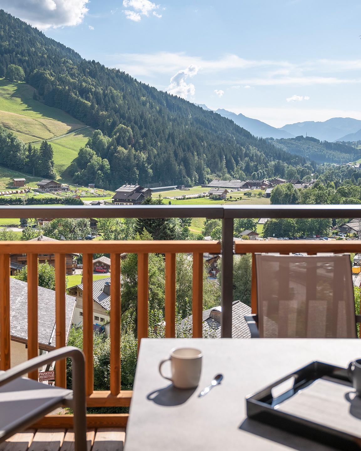 Chalets de Joy - Été - Terrasse