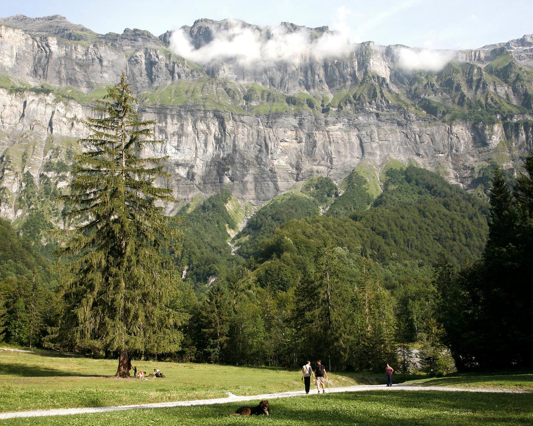 Randonnée circuit de Sixt Fer à Cheval