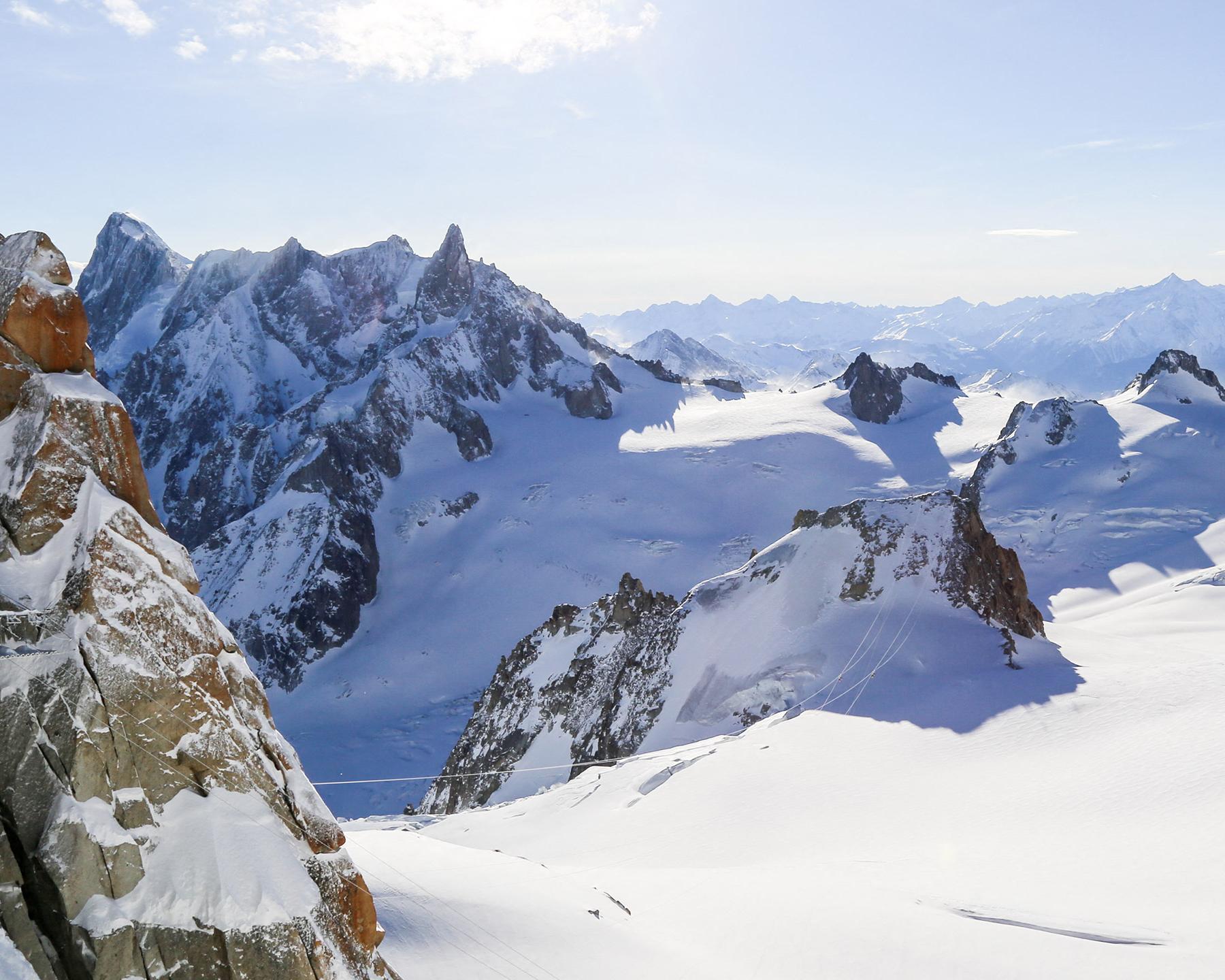 Panorama Aiguille du Midi - Chamonix © OT Chamonix Mont-Blanc