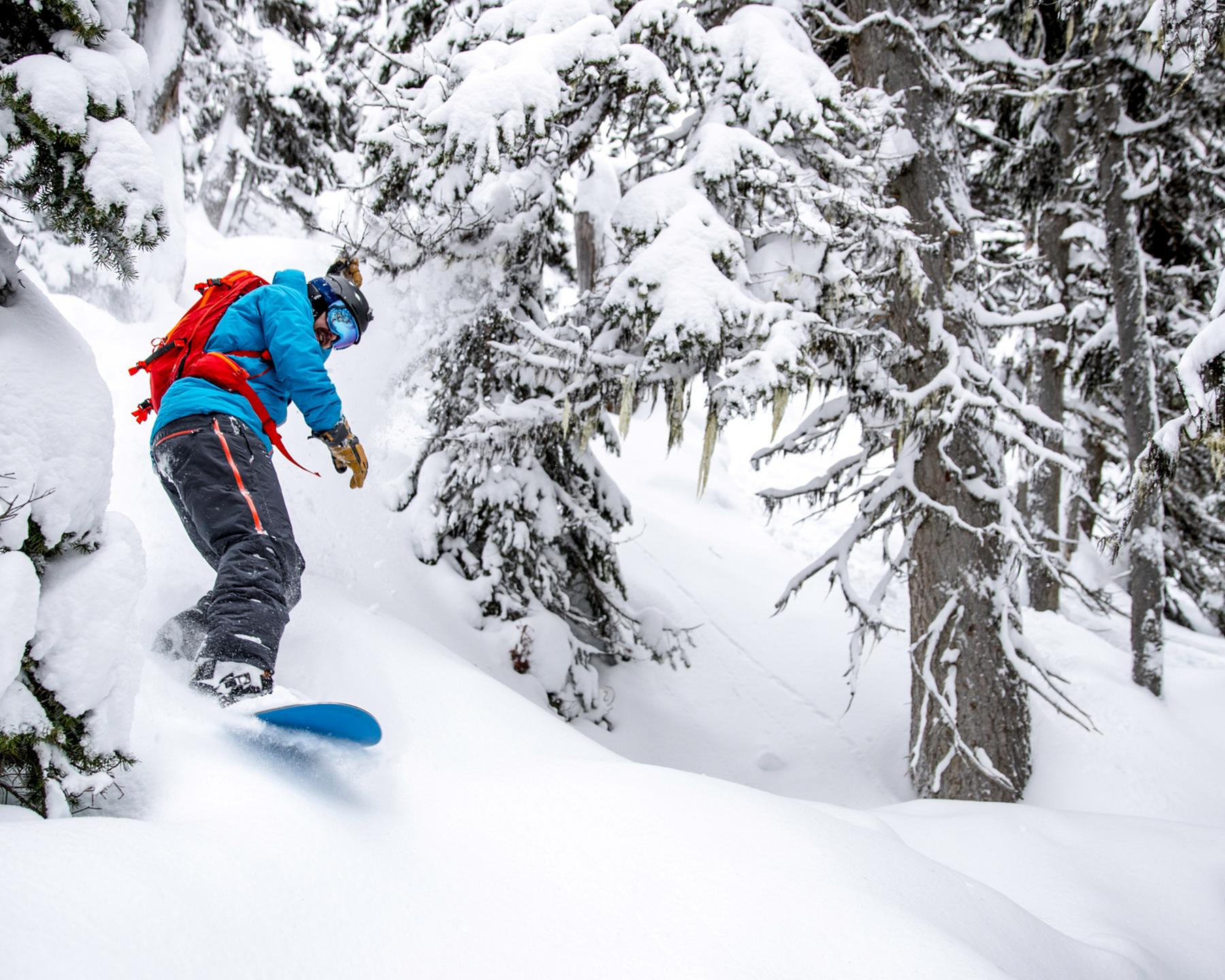 Destination Les Houches - Snowboarder