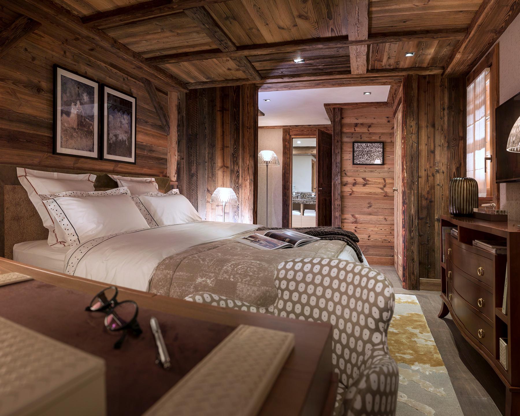 La Ferme de Juliette - Le Grand-Bornand - Chambre - Vue de profil