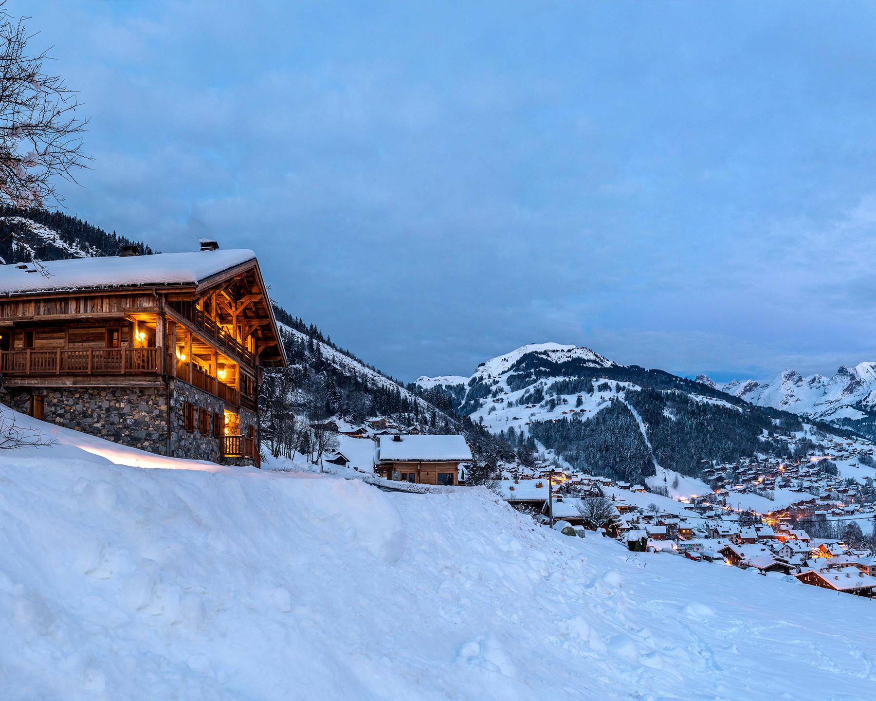 La Ferme de Juliette - Le Grand-Bornand - Vue de nuit