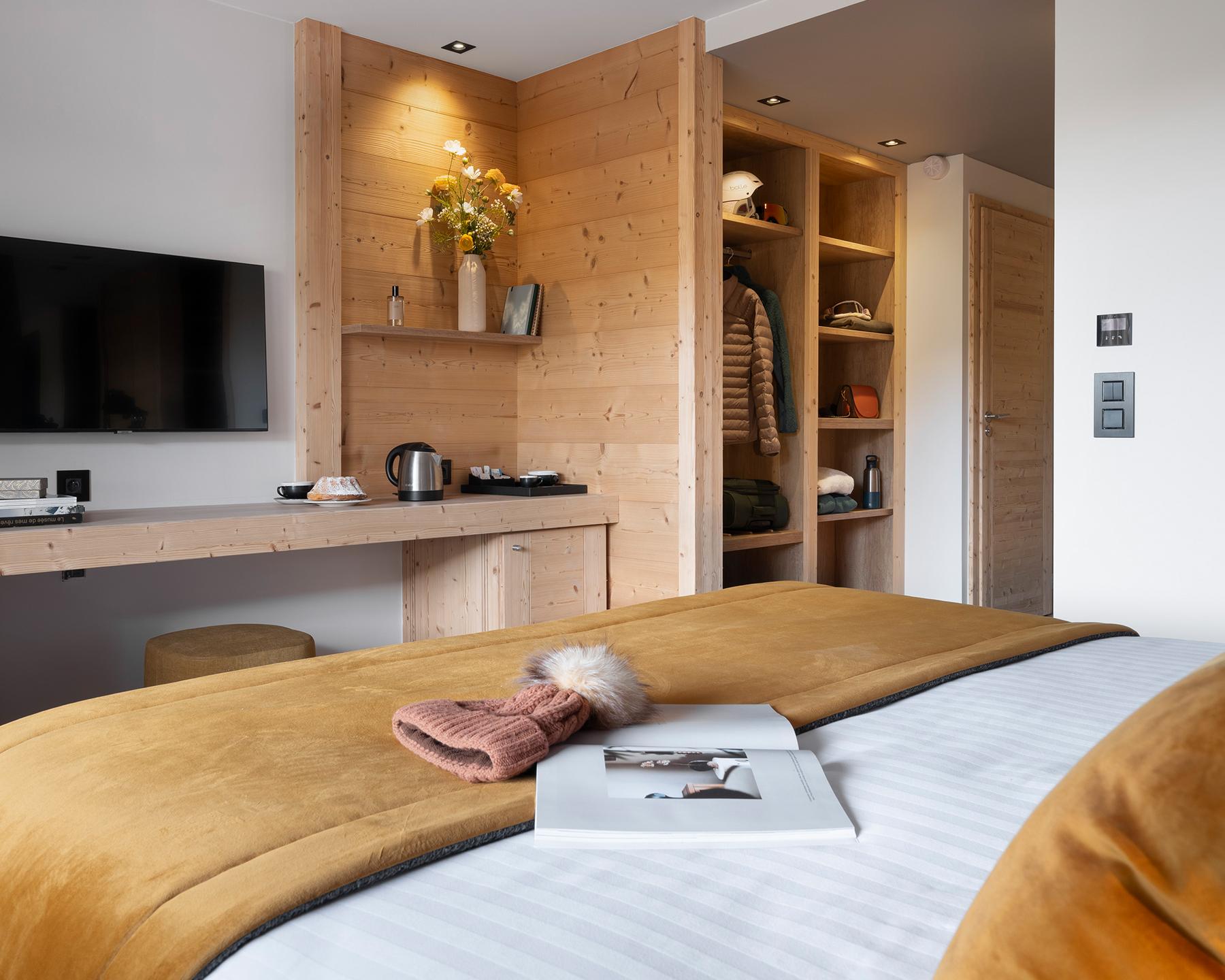 Hôtel Akoya - Chambre Deluxe - Vue intérieure