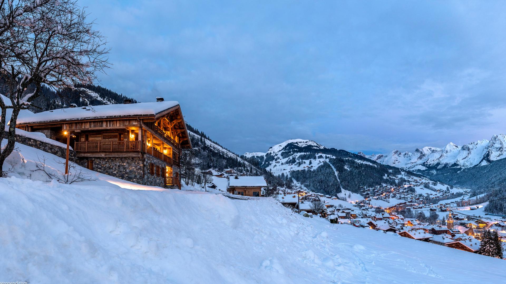 La Ferme de Juliette - Le Grand-Bornand - Vue de nuit