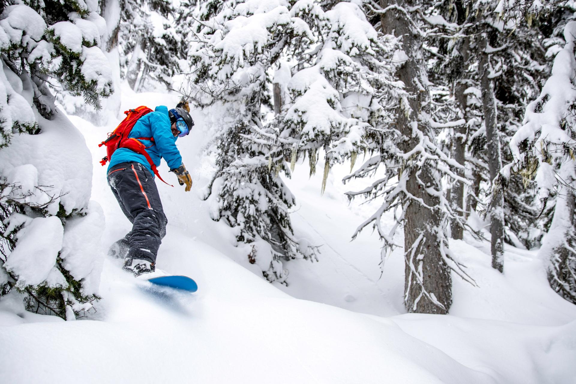 Destination Les Houches - Snowboarder