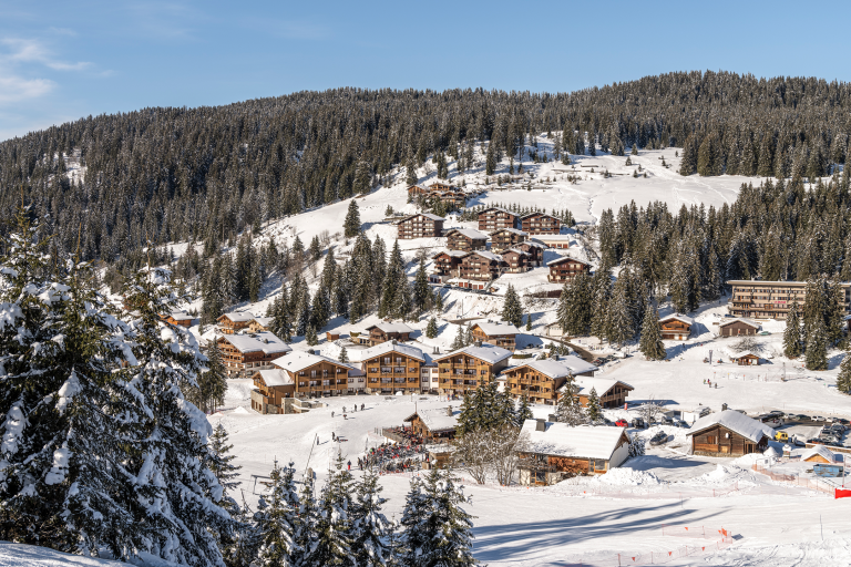 Paysage alpin - Hameau de l'Ours - Manigod