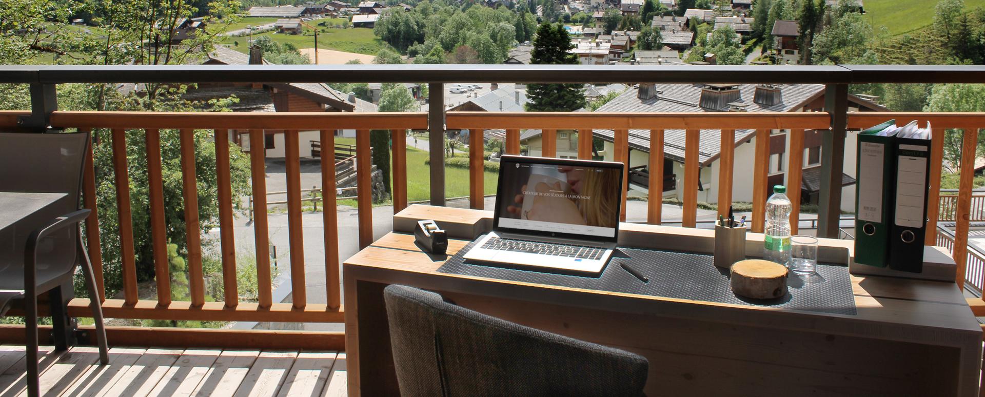 Télétravail - Chalets de Joy - Le Grand-Bornand