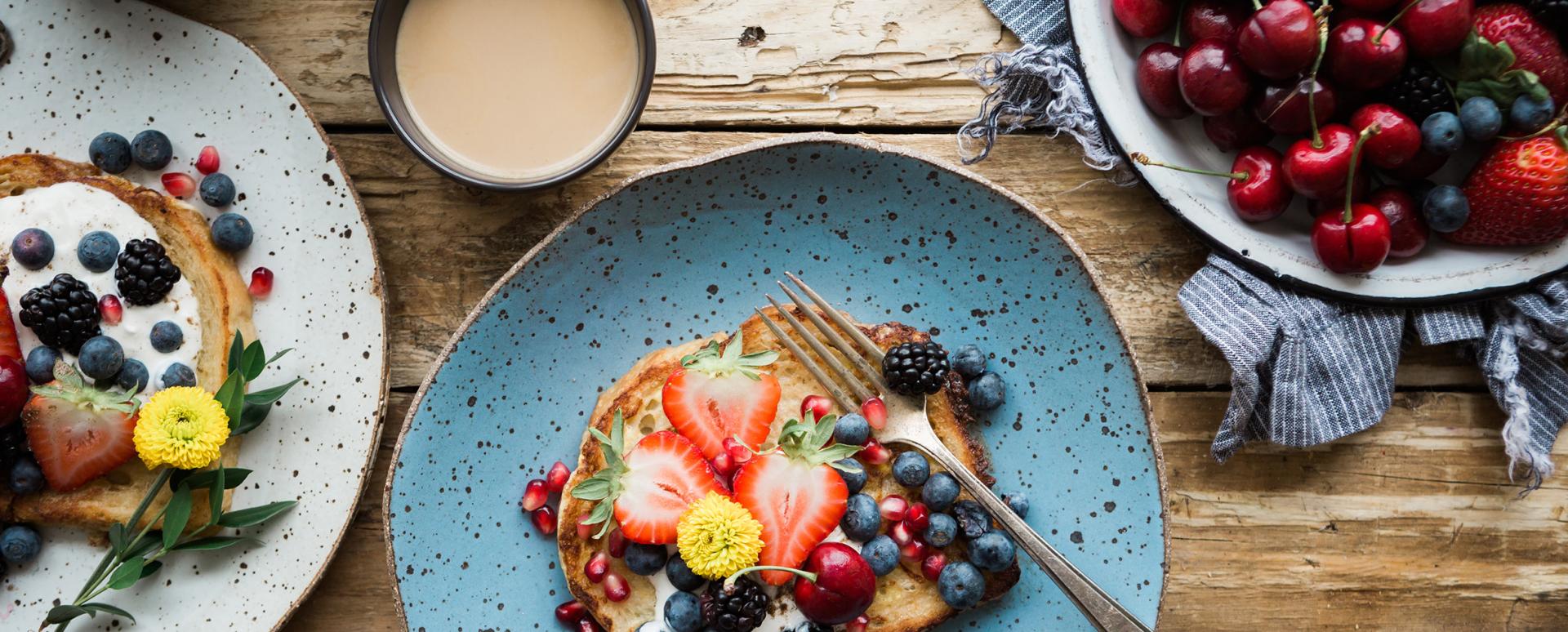 Petit-déjeuner - Brioche aux fruits